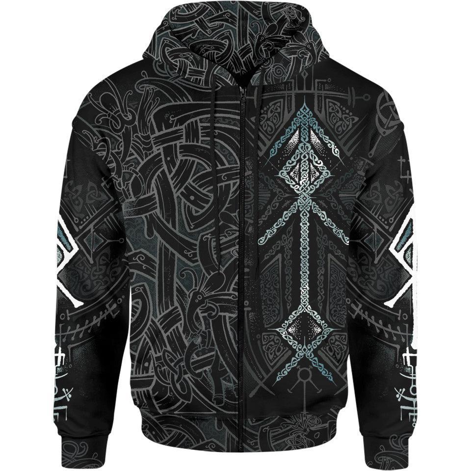 Zip-Hoodie S Runes of Loki Zip Hoodie ROKI_ZIP-HOODIE-2.0_SM