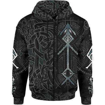 Zip-Hoodie S Runes of Loki Zip Hoodie ROKI_ZIP-HOODIE-2.0_SM
