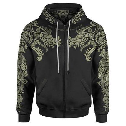 Zip-Hoodie S The Ragnarök Zip Hoodie VIKING_ZIP-HOODIE-2.0_SM