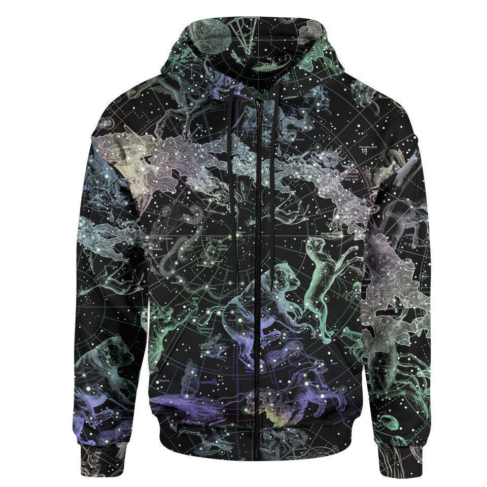 Zip-Hoodie SM Constellations Zip Hoodie CONSTELLATIONS_ZIP-HOODIE-2.0_SM