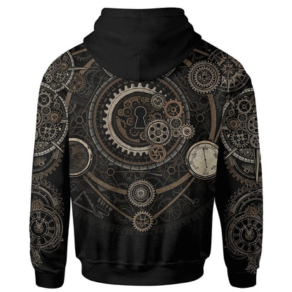 Zip-Hoodie Steampunk Zip Hoodie