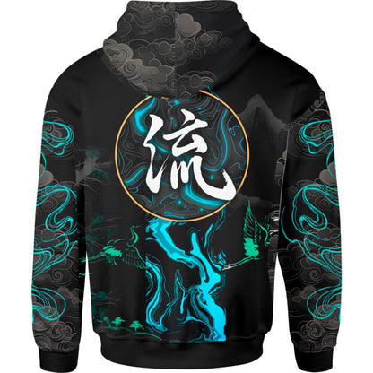 Zip-Hoodie Suminagashi Special Edition Zip Hoodie