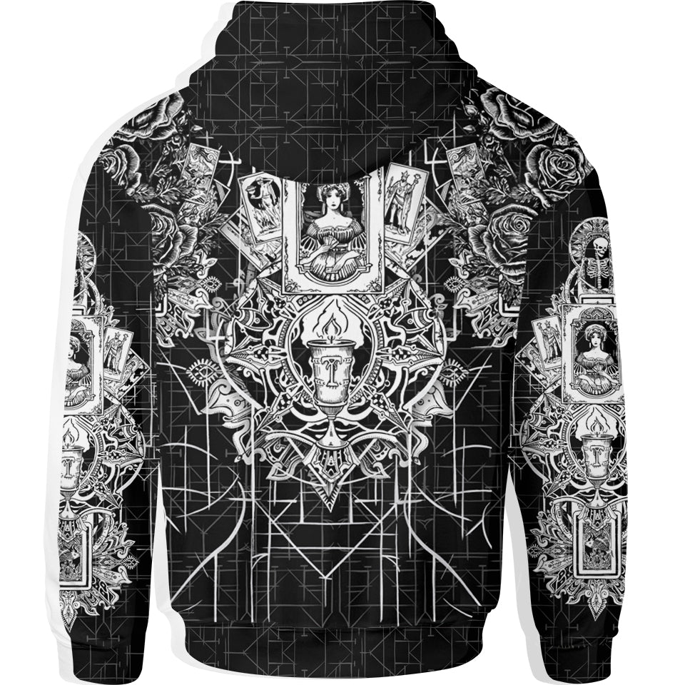Zip-Hoodie Tarot Zip Hoodie