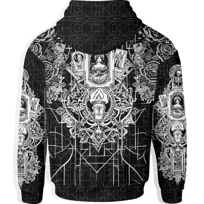 Zip-Hoodie Tarot Zip Hoodie