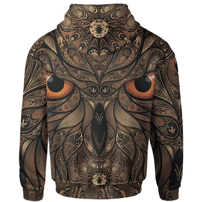 Zip-Hoodie The Night Owl Zip Hoodie