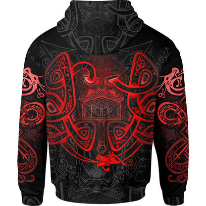 Zip-Hoodie Wolf of Ragnarök Zip Hoodie