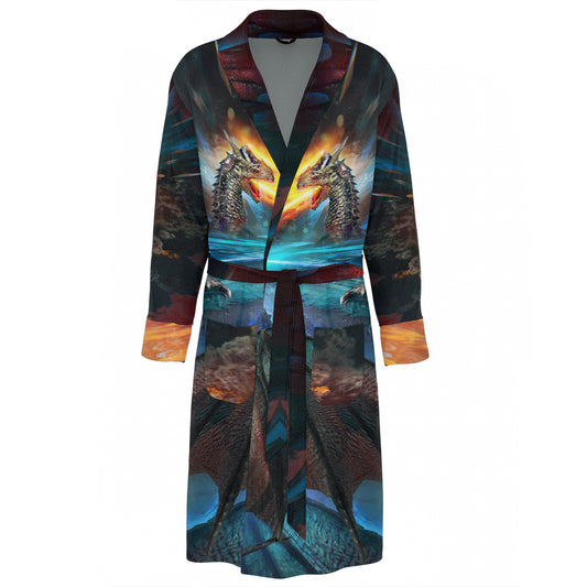Fire and Ice Dragons Robe