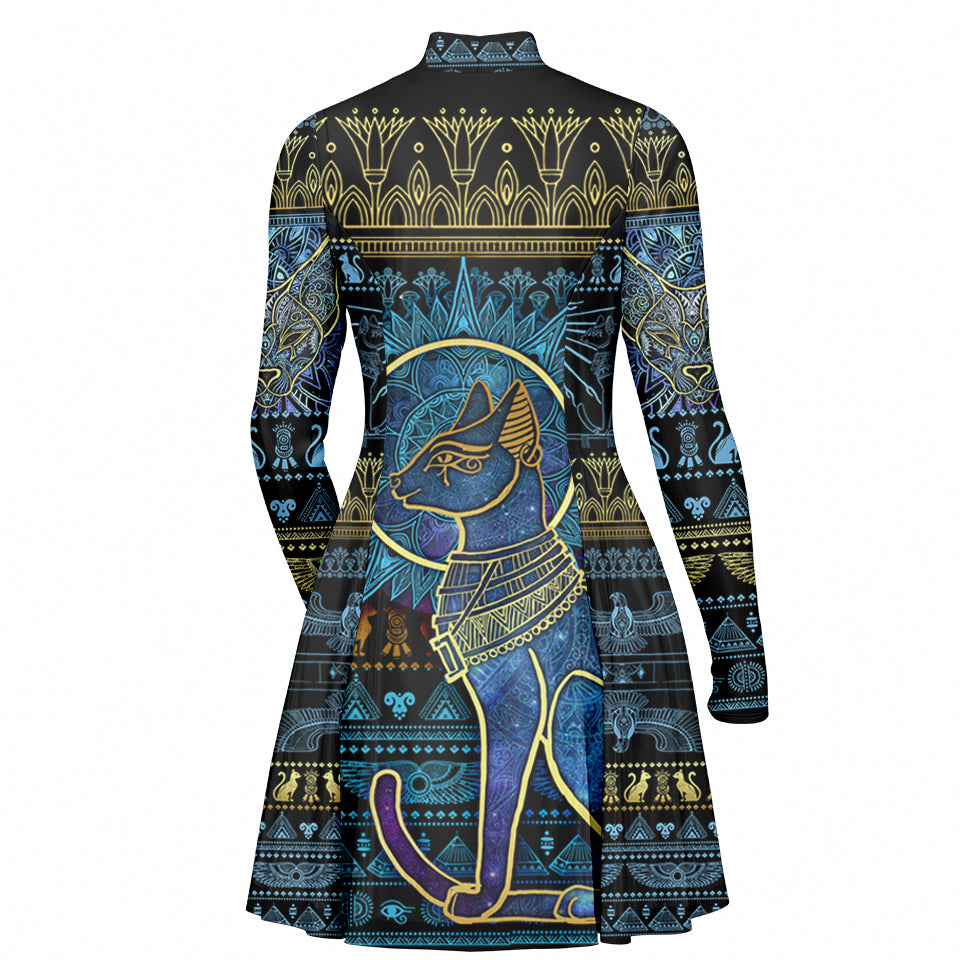 Bastet Skater Dress