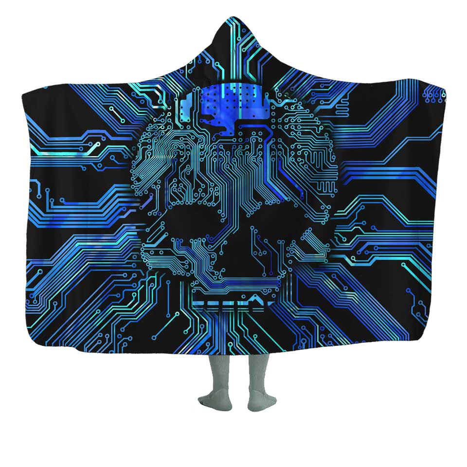 Cyber Hooded Blanket