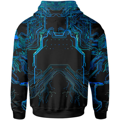 Cyber Pullover Hoodie