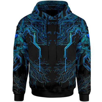 Cyber Pullover Hoodie