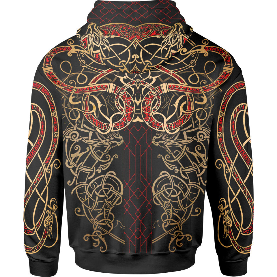 Loki Pullover Hoodie - Fire Edition