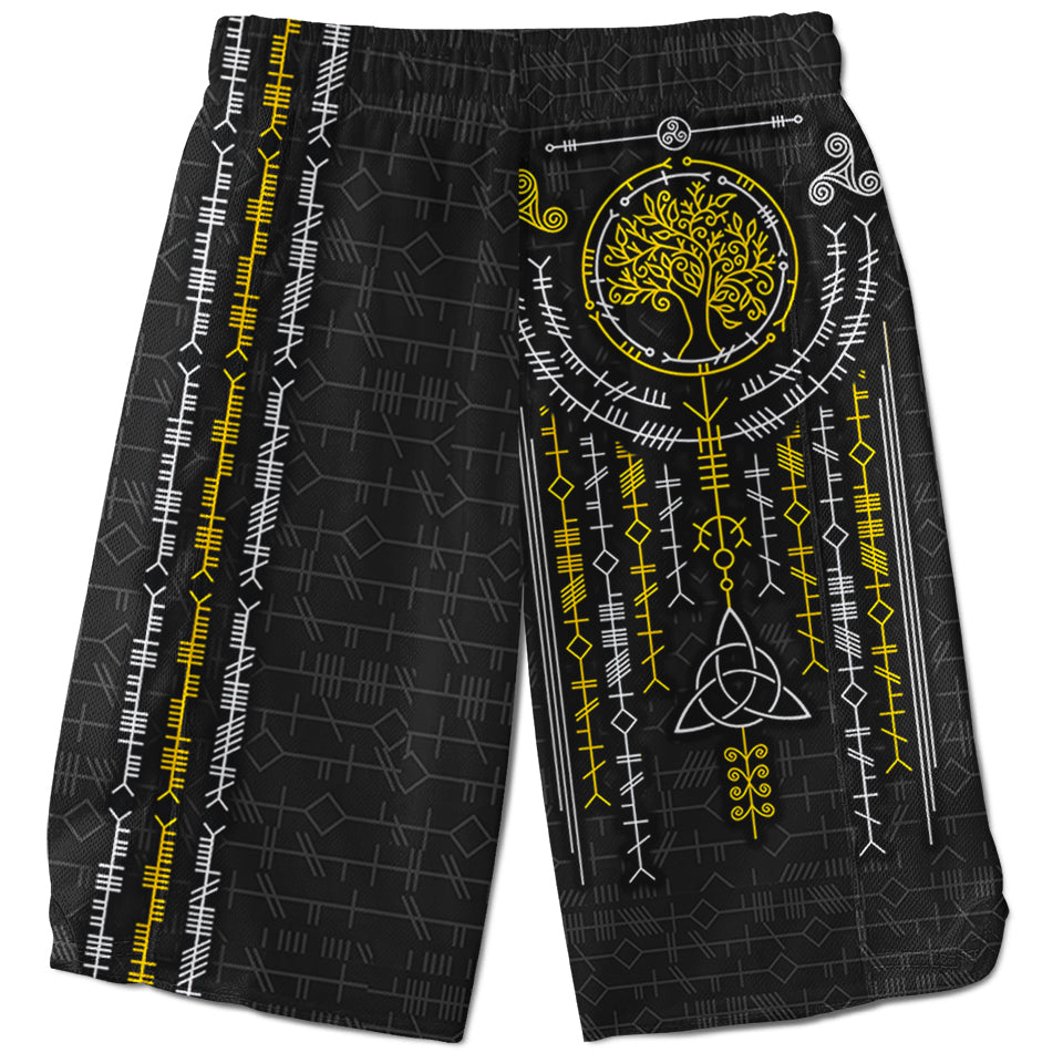 Ogham Shorts - Black Edition
