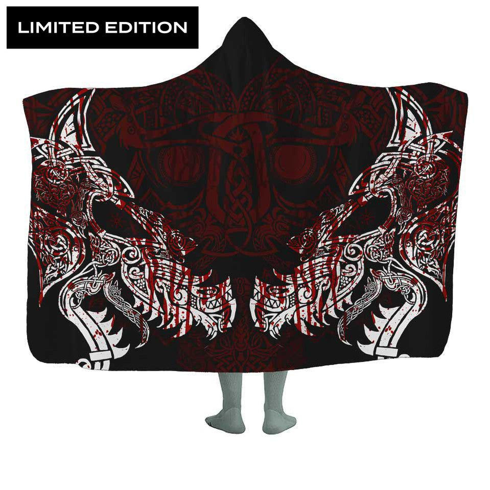 Ragnarök Bloody Hooded Blanket-Limited