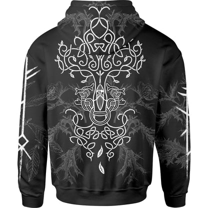 Wisdom of Odin Pullover Hoodie