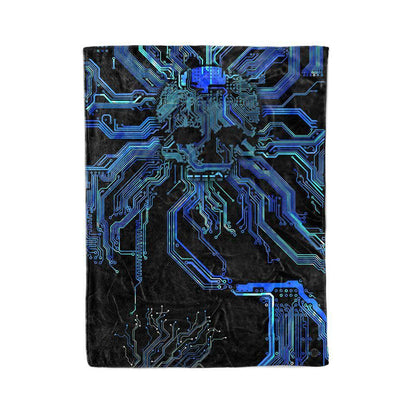 Blanket 50x60 / MicroFleece Cyber Blanket CRYPTO_BLANKET-50x60