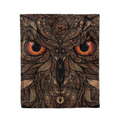 Blanket 50x60 / MicroFleece Night Owl Blanket NIGHT-OWL_BLANKET-50x60