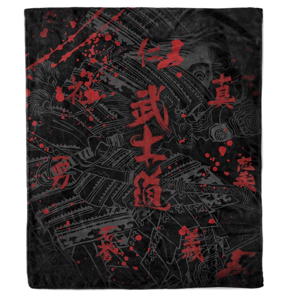 Blanket Adult-60x80 / Premium Sherpa Bushido Blanket BUSHIDO_BLANKET_60x80-SHERPA