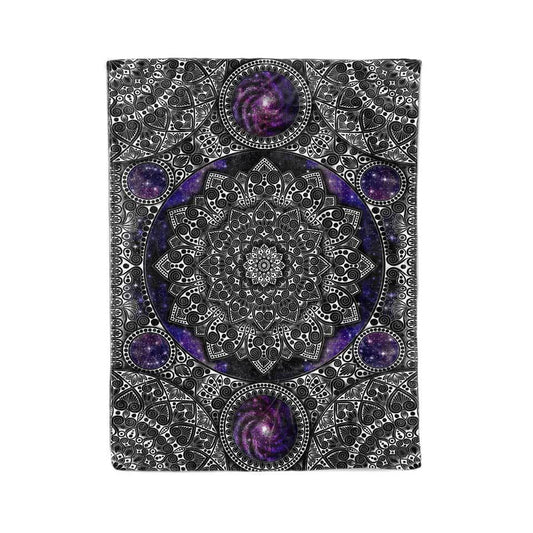 Blanket Adult-60x80 / Premium Sherpa / Nebula Galaxy Mandala Blanket GALAXY_BLANKET_60x80-SHERPA