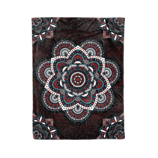 Blanket Adult-60x80 / Premium Sherpa Royal Mandala Blanket ROYAL-MANDALA_BLANKET_60x80-SHERPA