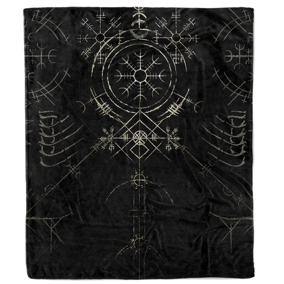 Blanket Adult-60x80 / Premium Sherpa The Stave Blanket - Gold STAVE-GOLD_BLANKET_60x80-SHERPA
