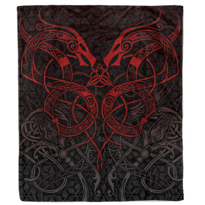 Blanket Adult-60x80 / Premium Sherpa World Serpent Blanket - Limited SERPENT-RED_BLANKET_60x80-SHERPA