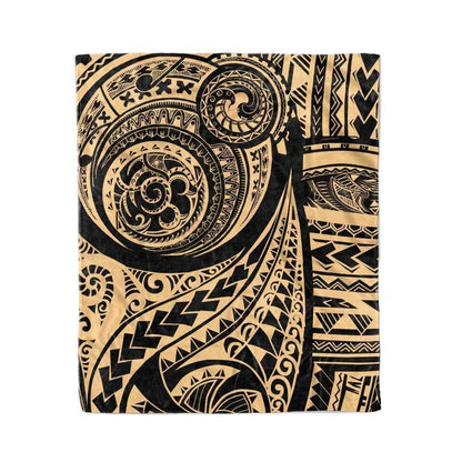 Blanket Kids - 50x60 / MicroFleece / Original Polynesian Blanket POLYNESIAN_BLANKET-50x60
