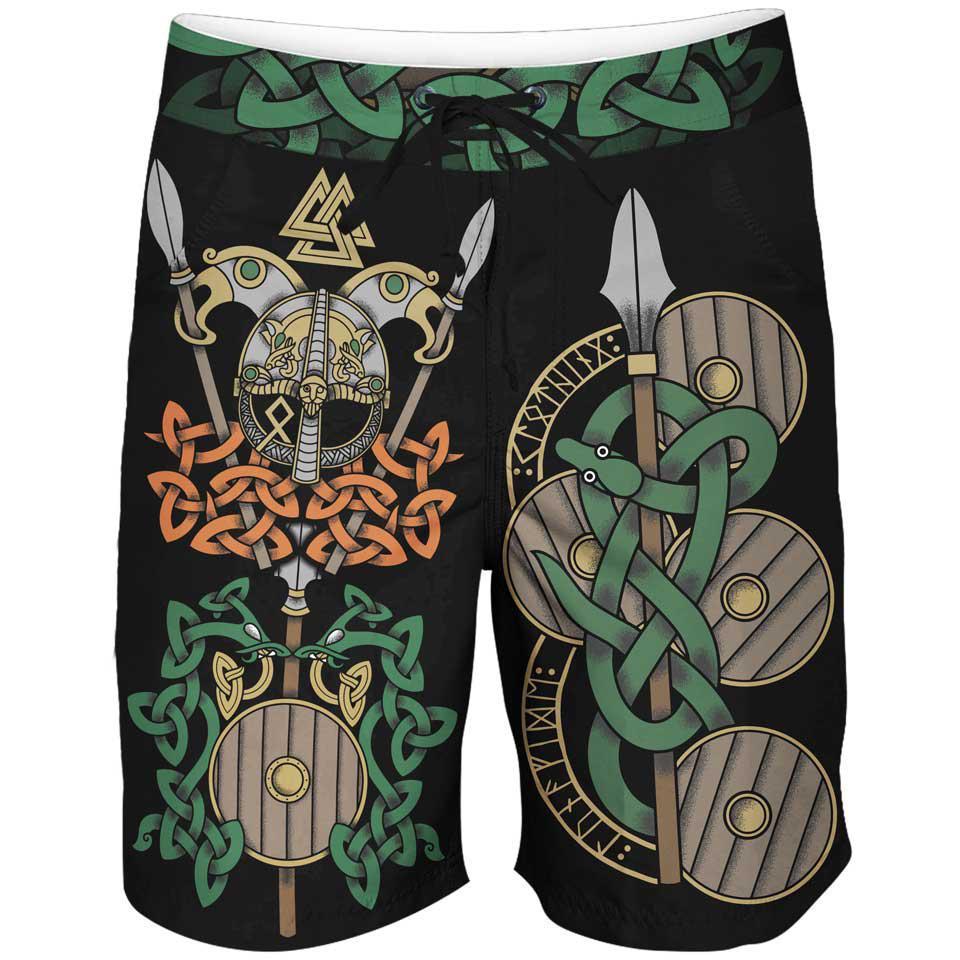 Boardshorts SM / 18 Inch All Father's Beard Boardshorts BEARD_BOARDSHORTS-18_SM