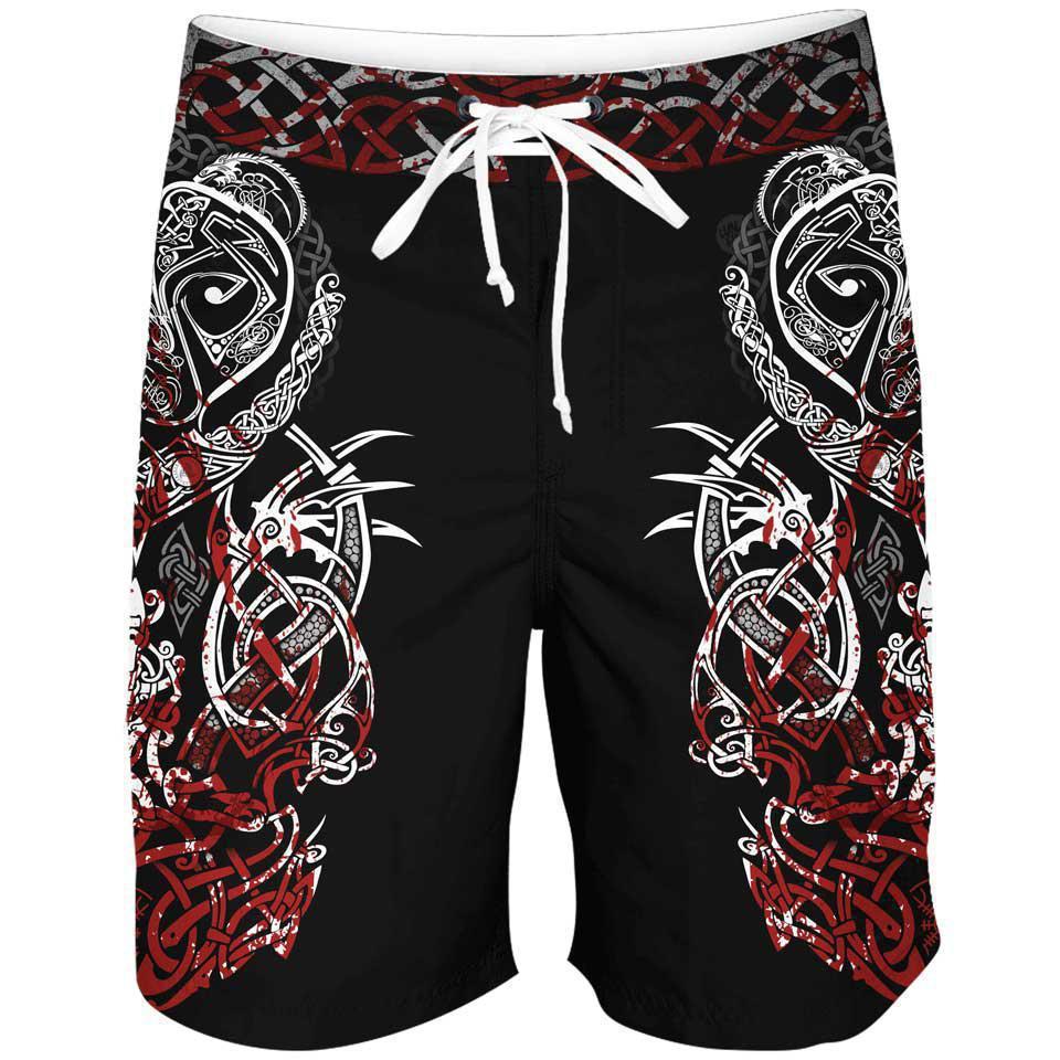 Boardshorts SM / 18 Inch Berserker Boardshorts-Limited BERSERKER-BLOOD_BOARDSHORTS-18_SM