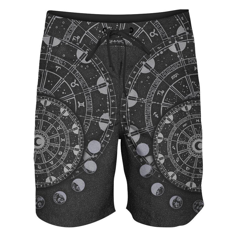 Boardshorts SM / 18 Inch Moon Magic Boardshorts MOON_BOARDSHORTS-18_SM