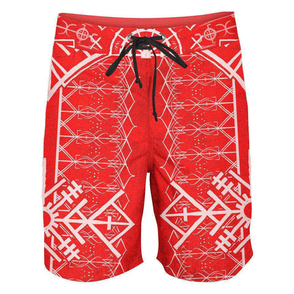 Boardshorts SM / 18 Inch Sol Boardshorts SOL-RED_BOARDSHORTS-18_SM