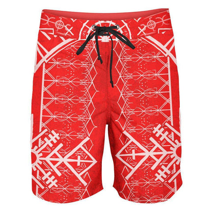 Boardshorts SM / 18 Inch Sol Boardshorts SOL-RED_BOARDSHORTS-18_SM