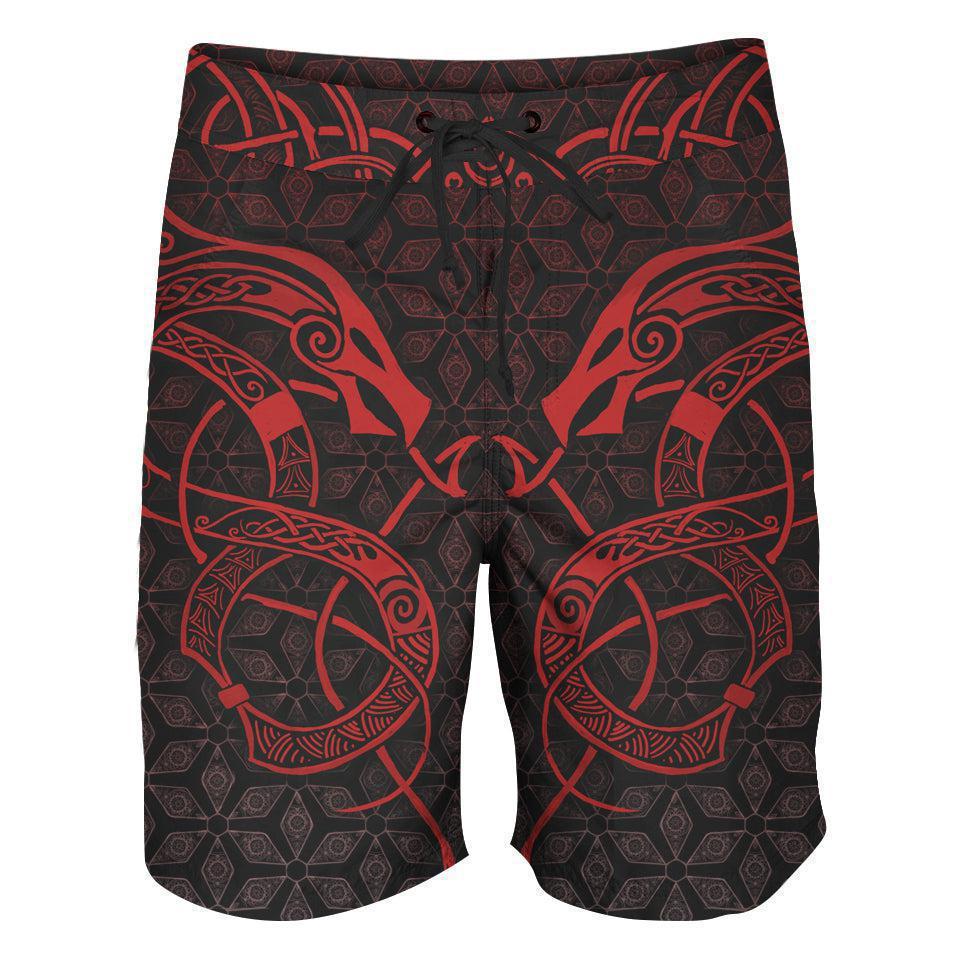 Boardshorts SM / 18 Inch World Serpent Boardshorts - Limited SERPENT-RED_BOARDSHORTS-18_SM