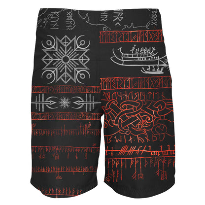 Boardshorts Vegvisir Boardshorts - Ember Edition