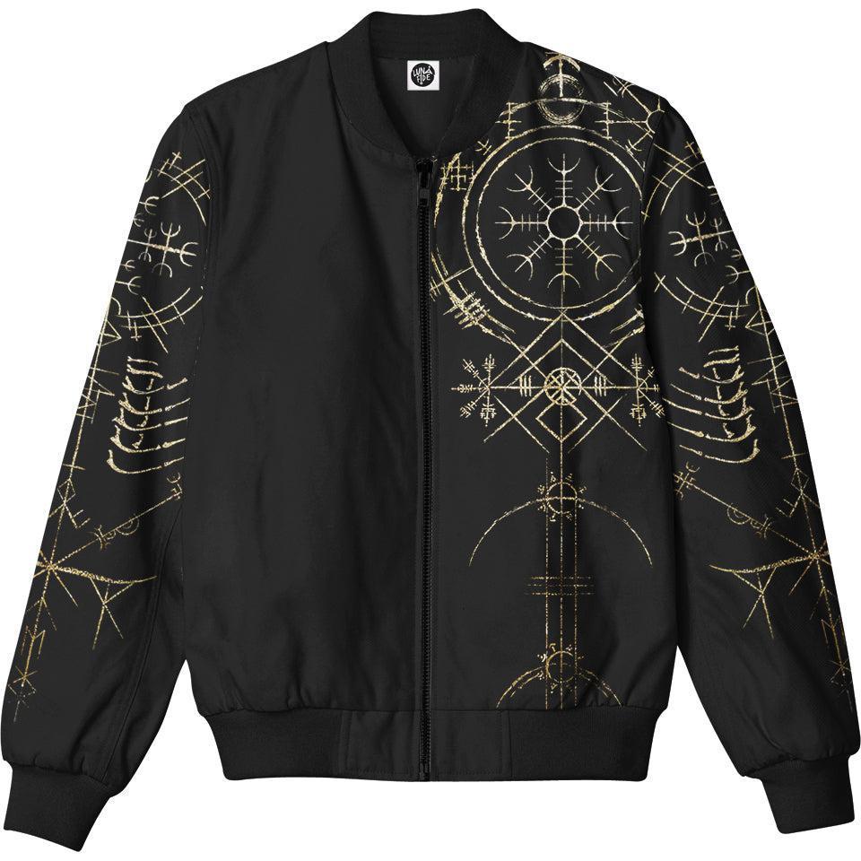 Bomber Jacket S The Stave Bomber Jacket - Gold 261-BJKT_SM_STAVE-GOLD