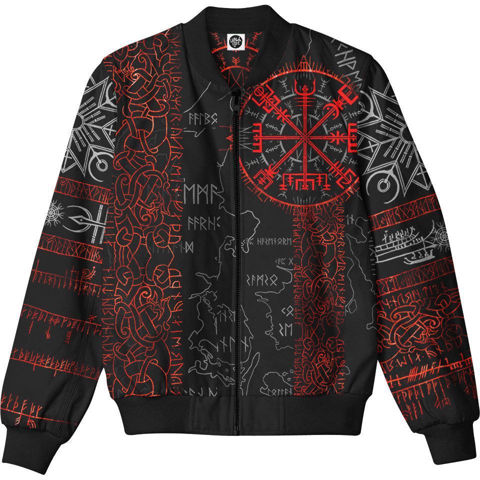 Bomber Jacket SM Vegvisir Bomber Jacket - Ember Edition 261-BJKT_SM_VEGVISIR3