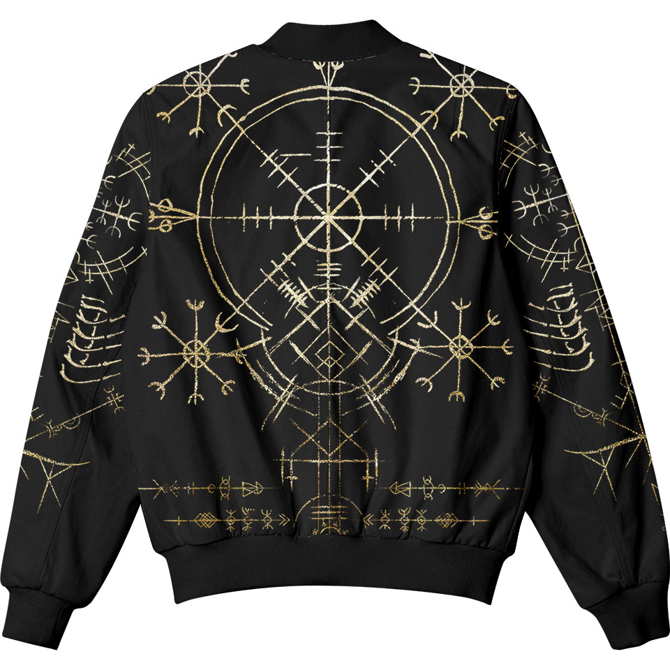 Bomber Jacket The Stave Bomber Jacket - Gold