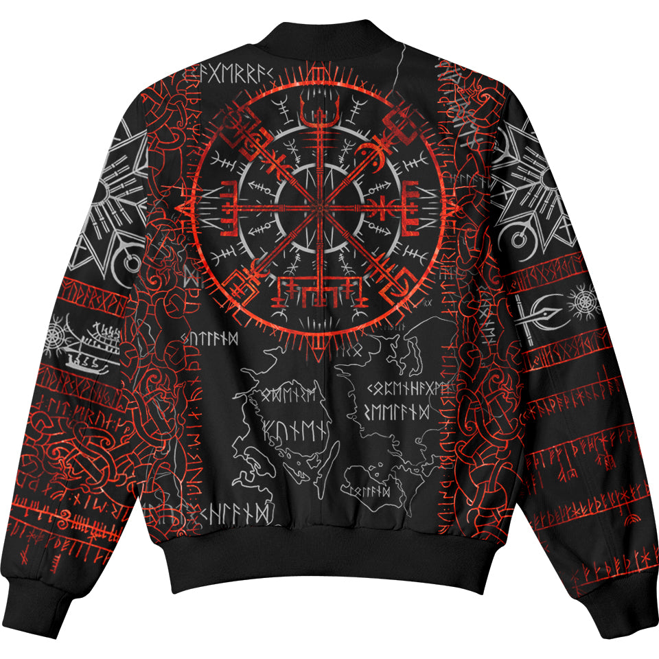 Bomber Jacket Vegvisir Bomber Jacket - Ember Edition