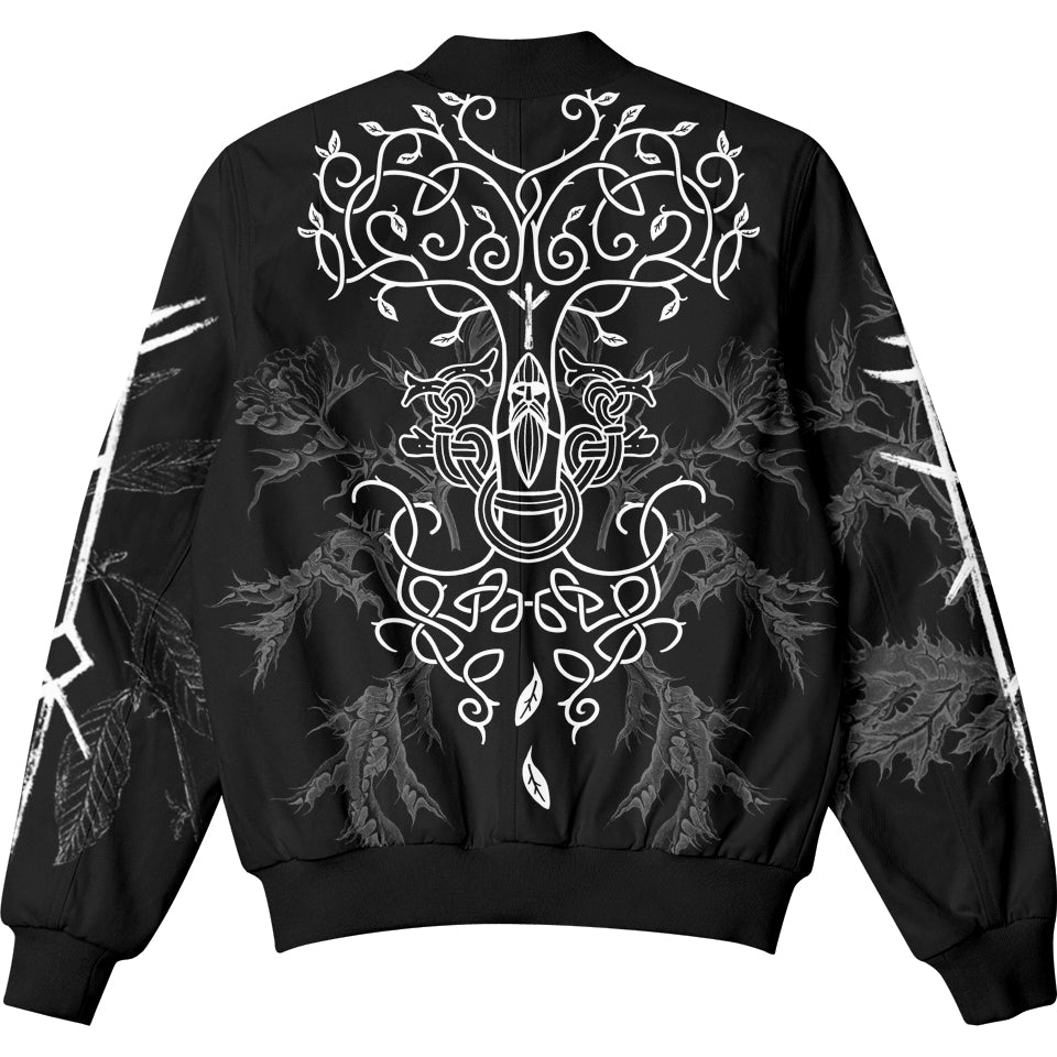 Bomber Jacket Wisdom of Odin Bomber Jacket