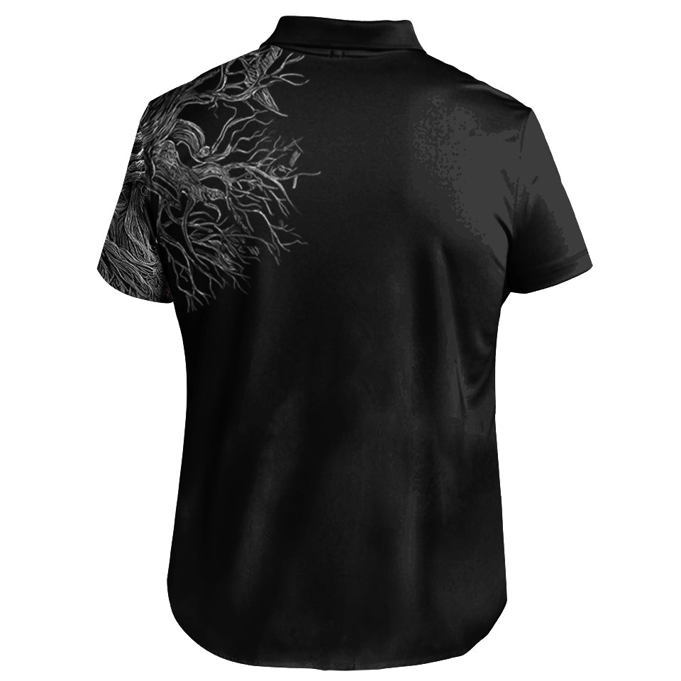 Button Up Shirt Dark Throne Button Up Shirt