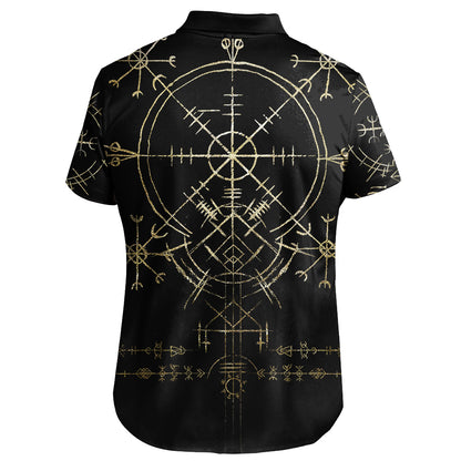 Button Up Shirt The Stave Button Up Shirt - Gold