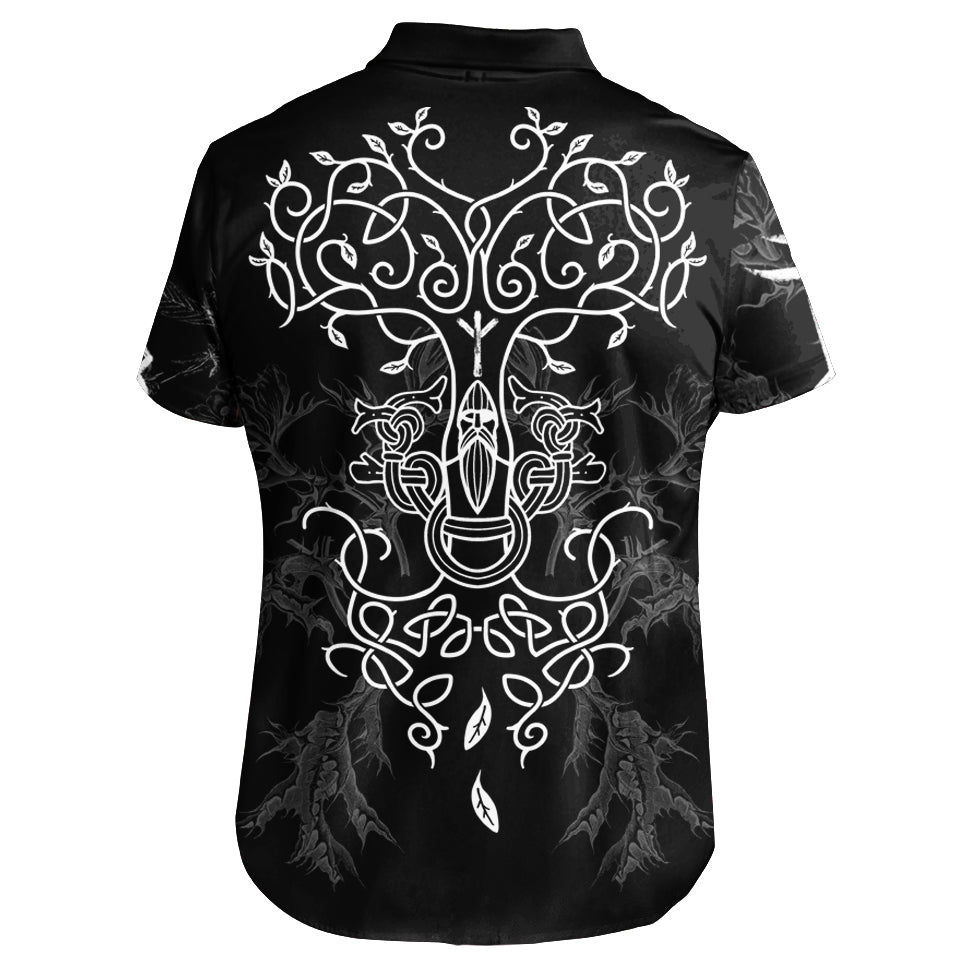 Button Up Shirt Wisdom of Odin Button Up Shirt