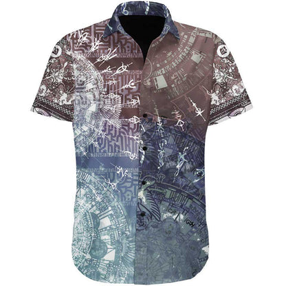 Button Up Shirt XS / Dark Alchemy Button Up Shirt ALCHEMY-DARK_SS-BUTTON-UP-V2_XS