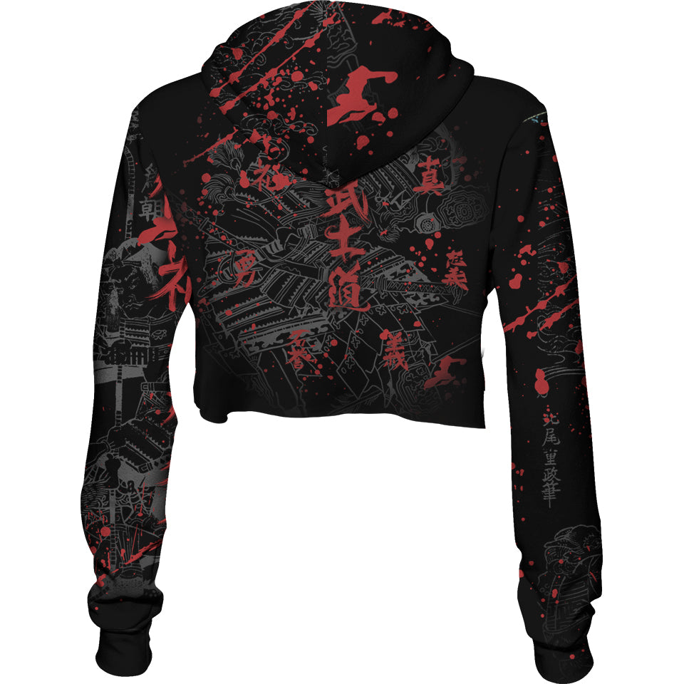 Crop Hoodie Bushido Crop Hoodie
