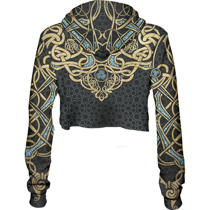 Crop Hoodie Freya Crop Hoodie - Ice Edition