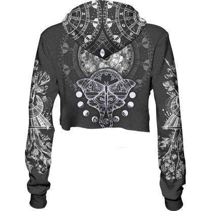 Crop Hoodie Moon Magic Crop Hoodie