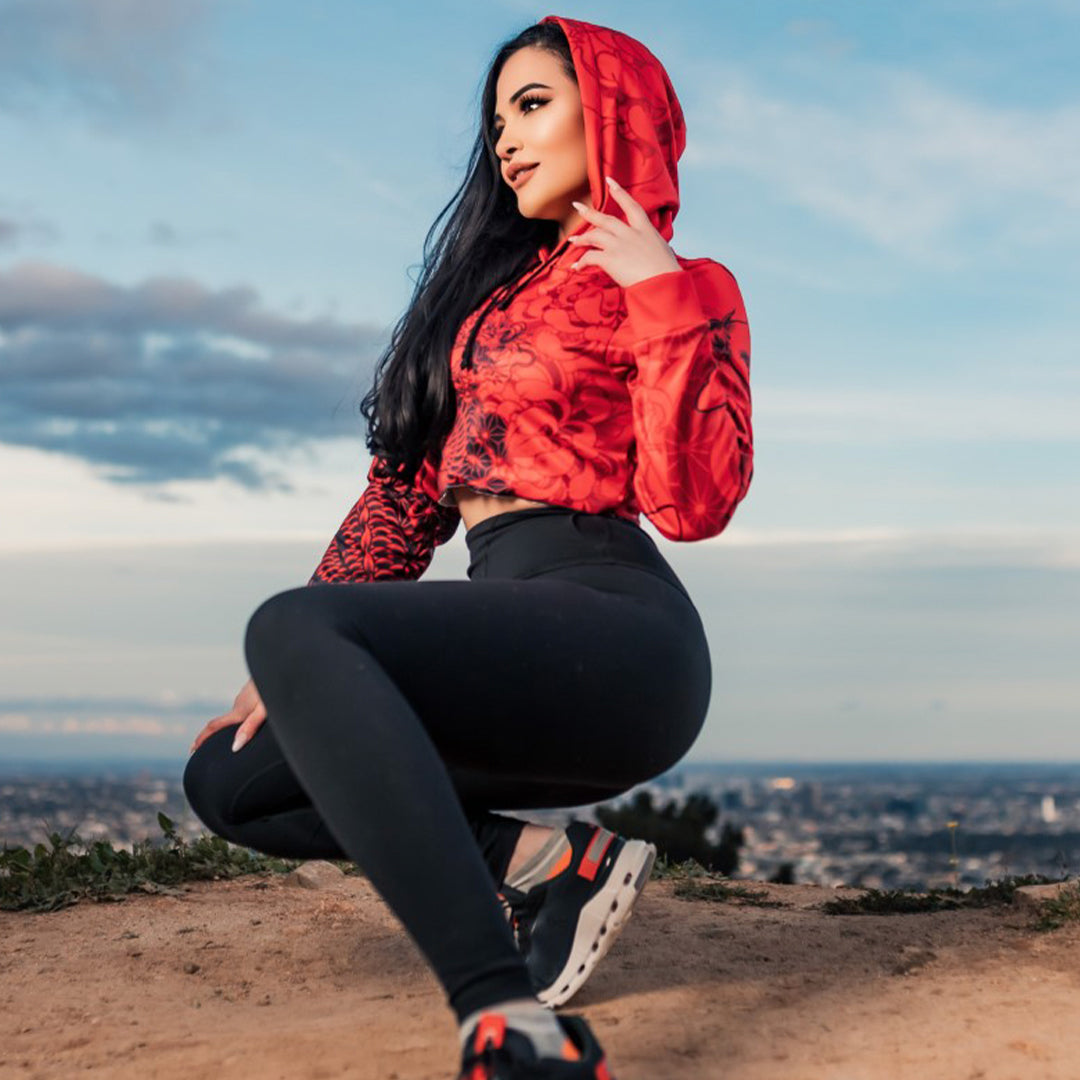 Crop Hoodie Ryu Crop Hoodie - Limited