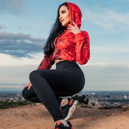 Crop Hoodie Ryu Crop Hoodie - Limited
