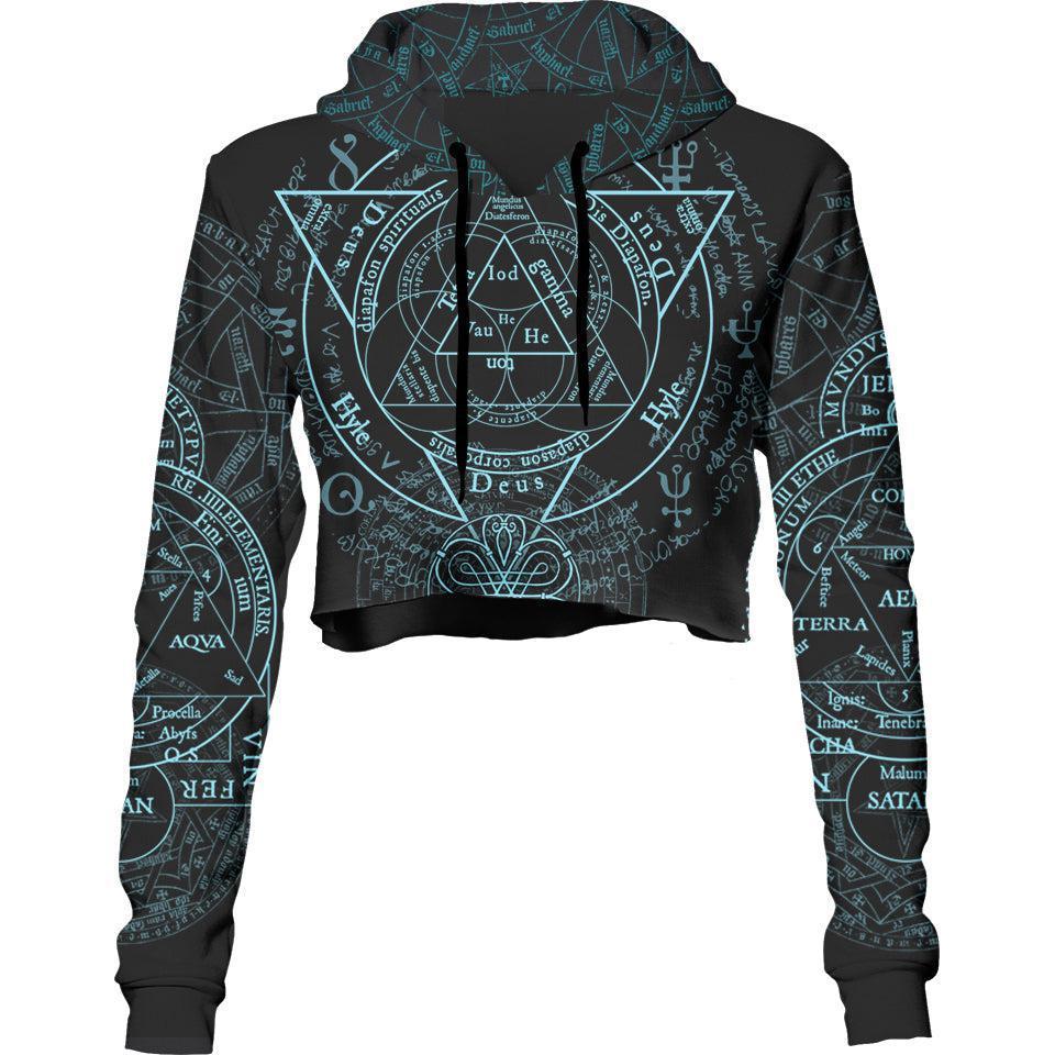 Crop Hoodie XS Harmony Crop Hoodie HARMONY_222A_XS