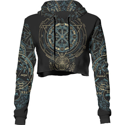 Crop Hoodie XS Harmony Crop Hoodie - Limited HARMONY-GOLD_222A_XS